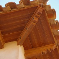 Cubierta inclinada tejado