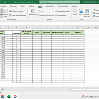 Tabla de amortización con tasa de interés variable y cuotas variable
