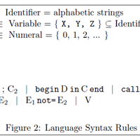 Explicación de Language syntax & Informal Semantics - Domains for Denotational Semantics