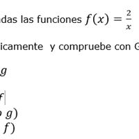 Solucionar los siguientes ejercicios de álgebra