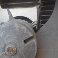 Quitar aspas motor aire acondicionado