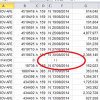 Contenido celda texto a fecha con macro