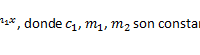 Ecuaciones mencionando el método utilizado, así como describir los pasos para llegar a la solución