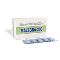 Malegra 200 – Beneficial ED tablets on Mediscap