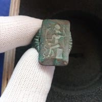 Anillo muy antiguo grande, ¿Persa o griego !?