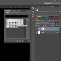 Photoshop, mapa de degradado me sale en negro