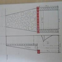 Chimenea abierta de leña no funciona bien