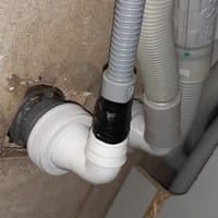 Reductor tubo de desagüe de agua para secadora de condensación