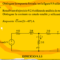 Como resuelvo circuito un fasorial