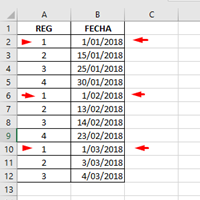 Macro para reinicio de consecutivo dependiendo del cambio de mes