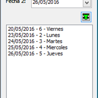 Como listar un rango de fechas en PowerBuilder