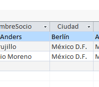Rellenar campos automáticamente en Access si coinciden