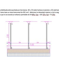 Determinar la intensidad máxima w de la carga distribuida