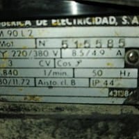 Conectar motor trifásico en monofásica