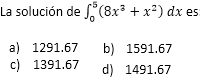 Calculo integral: resolver el siguiente ejercicio de integrales