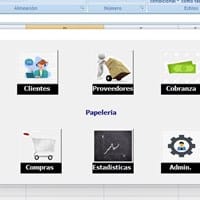 ¿Cómo puedo abrir el menu de excel sin la aplicación?