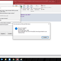 ¿Cómo arreglar Error sql para conectar con Access?