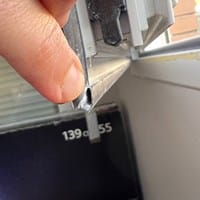 Cambiar juntas de goma ventanas aluminio