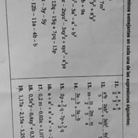 Problema de matemáticas octavo grado recuperación.