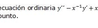 Quien soluciona calculo ecuaciones diferenciales ,
