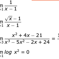 ¿Cuáles son los límites y sus gráficas?