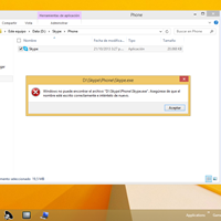 Explorador de Windows dice que no encuentra el archivo