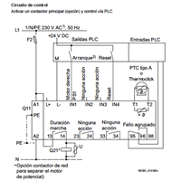 ¿Como instalar un boton de reset al soft starter 3rw44?