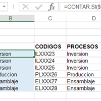 Excel - Extraer datos de la columna "A" en base a criterios repetidos en la columna "B" y listarlos en otra hoja de datos.