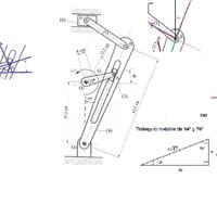 Teoría de Maquinas y Mecanismos - Problema sobre aceleraciones y velocidades