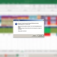 Quitar diálogo al abrir música desde Excel
