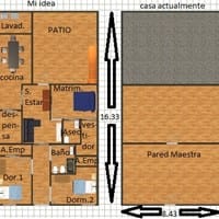 Reforma integral Casa Antigua. Distribución habitaciones.