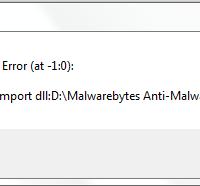 Problema con software malwarebyte arreglar ahora y el error al desinstalalo