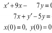 ¿Como resolver este ejercicio de sistema de ecuaciones diferenciales con la transformada de Laplace?
