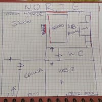 Condensación vivienda fachada norte. Solución