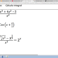 Encontrar antiderivada, comprobar y graficar integral