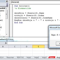 Formas de seleccionar hojas distintas dentro de un mismo libro