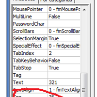 Como puedo actualizar el valor con el que inicia un textbox de un formulario en excel