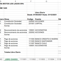 ¿Cómo crear libro mayor automáticamente en Excel?