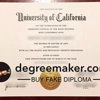Where to buy UC Davis fake certificate online?