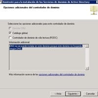 Error al intentar promover un controlador de dominio