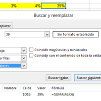 Buscarv con suma de porcentajes