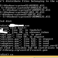 Error ejecutable Python libreria requests