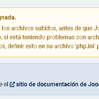 Archivo php.ini en joomla 4