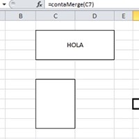 Contar el numero de filas de celdas combinadas