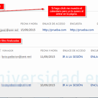 Calendario en sitio con Sharepoint