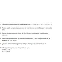 Como pruebo que la suma de cuadrados de 3 números no divisibles por tres es divisible por tres
