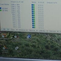 El monitor de mi notebook muestra una raya horizontal.