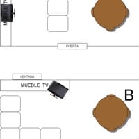 Distribuir el salón