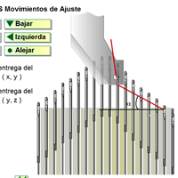 Como calibrar guía hilos de una maquina doblepunto
