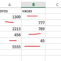 Una hoja de calculo que me arroje el listado de combinaciones de cruces de ganado